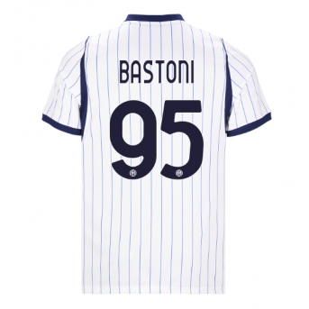 Billige Fotballdrakt Inter Milan Alessandro Bastoni #95 Replika Bortedrakt 2026-27 Kortermet